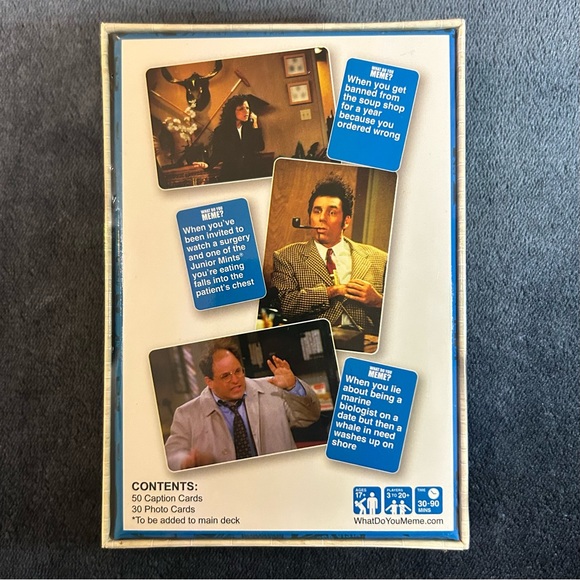 What Do You Meme? - Seinfeld - Expansion Pack - Picture 2 of 5